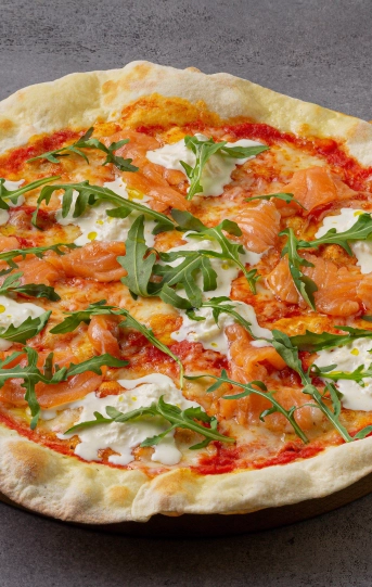 Пицца  на тонком тесте