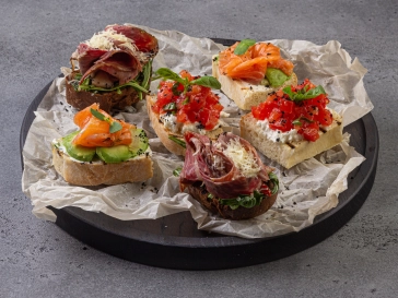 Assorti bruskett фото